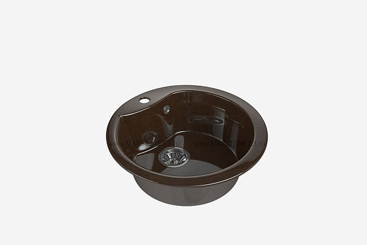 MAXSTONE Мойка глянцевая MS-3 (лео) 470*470*210
